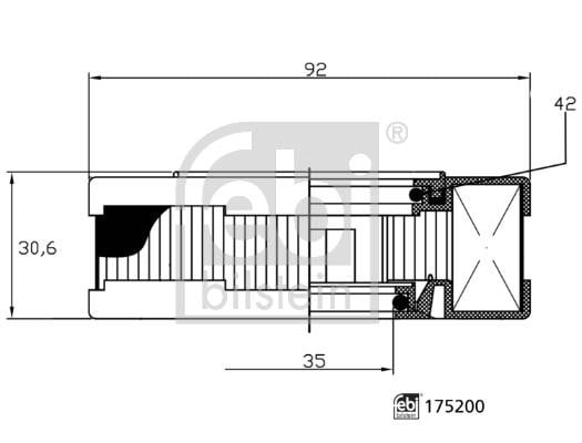 Buy febi 175200 – good price at EXIST.AE!