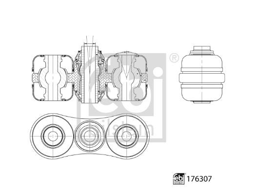 Track Control Arm febi 176307