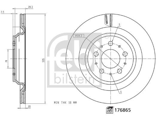 Buy febi 176865 at a low price in United Arab Emirates!