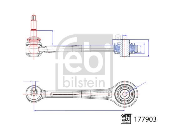 febi 177903 Track Control Arm 177903