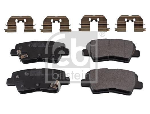 febi 116378 Rear disc brake pads, set 116378