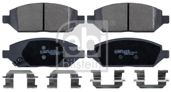 Brake pad kit Opel Karl: 16974 febi Brake pad set