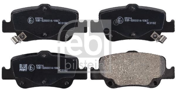 febi 170285 Rear disc brake pads, set 170285