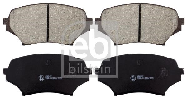febi 170302 Front disc brake pads, set 170302 170302 febi Front disc brake pads, set