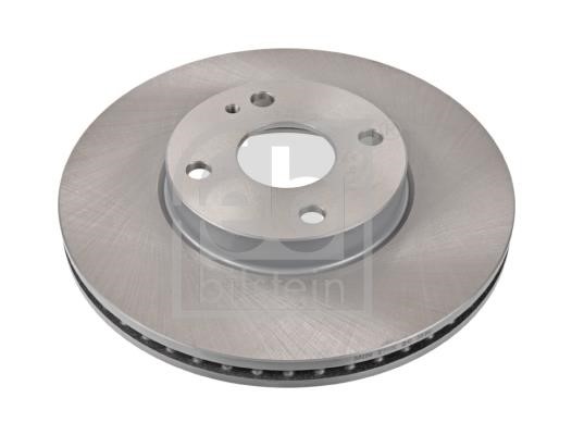Brake rotor Mazda 2: 170740 febi Brake disk