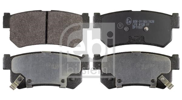 febi 170638 Front disc brake pads, set 170638