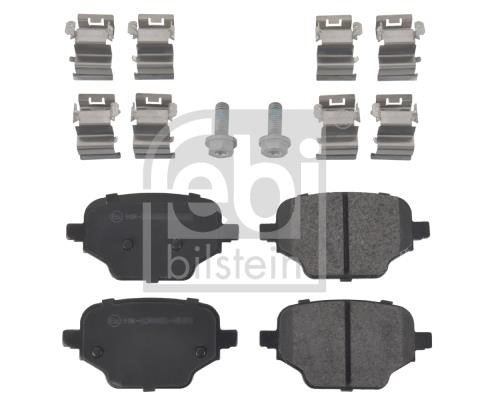 Brake pad Lancia Ypsilon: 171002 febi Rear brake pad set