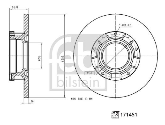 Buy febi 171451 at a low price in United Arab Emirates!