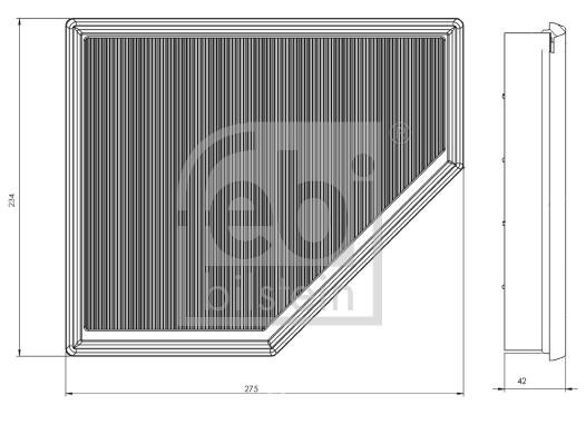 Air Filter febi 173185