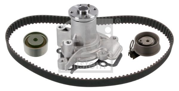 Timing kit Hyundai: 173513 febi TIMING BELT KIT WITH WATER PUMP