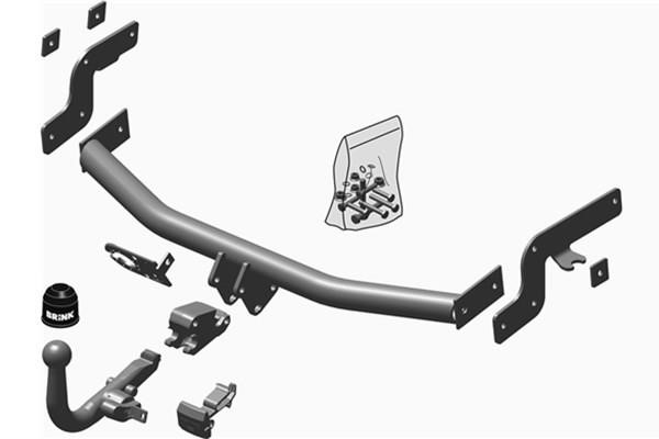 Trailer hitch Brink 498100