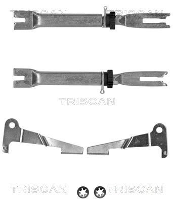Triscan 8105 103011 Mechanism liner brake pads 8105103011