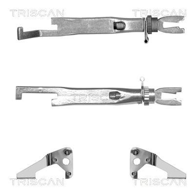 Triscan 8105 233001 Mechanism liner brake pads 8105233001