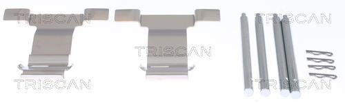 Triscan 8105 291621 Mounting kit brake pads 8105291621