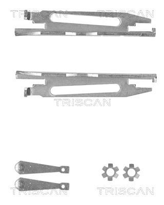 Triscan 8105 293001 Mechanism liner brake pads 8105293001