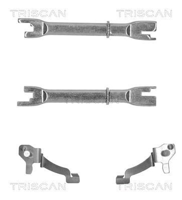 Triscan 8105 433002 Mechanism liner brake pads 8105433002
