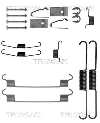 Triscan 8105 691624 Mounting kit brake pads 8105691624