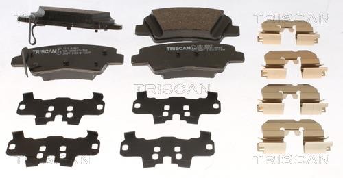 Triscan 8110 43065 Brake Pad Set, disc brake 811043065