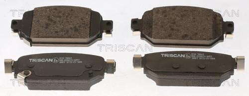 Triscan 8110 50063 Brake Pad Set, disc brake 811050063