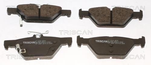 Triscan 8110 68191 Brake Pad Set, disc brake 811068191
