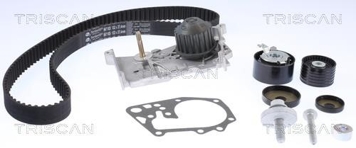 Triscan 8647 250015 TIMING BELT KIT WITH WATER PUMP 8647250015