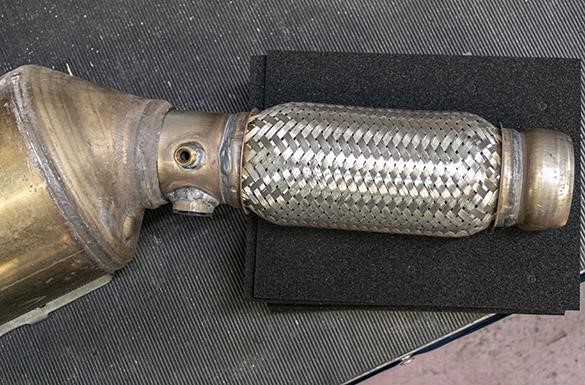 Exhaust pipe, repair HJS Leistritz 91 13 1568