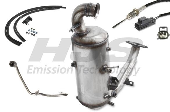 HJS Leistritz 93 15 8024 Soot/Particulate Filter, exhaust system 93158024