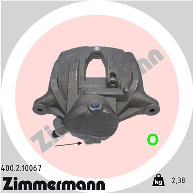 Otto Zimmermann 400210067 Brake caliper 400210067