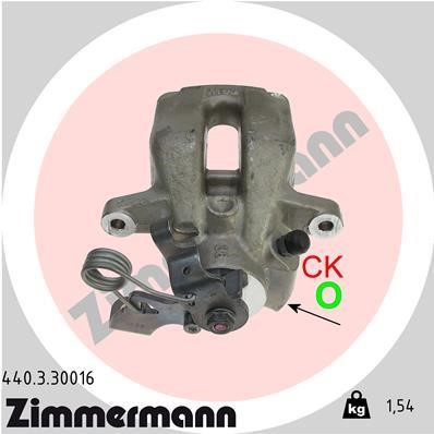 Otto Zimmermann 440330016 Brake caliper 440330016