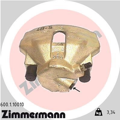 Otto Zimmermann 600110010 Brake caliper 600110010