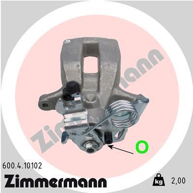 Otto Zimmermann 600410102 Brake caliper 600410102