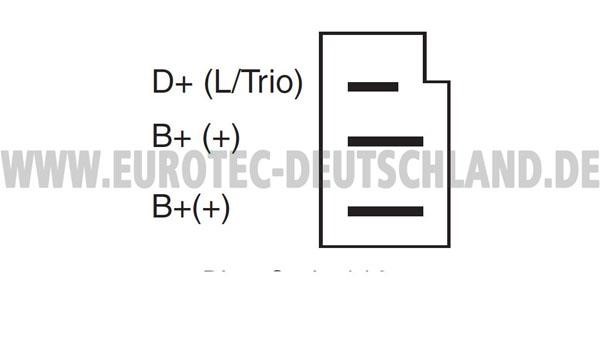 Eurotec 12030750 Alternator 12030750