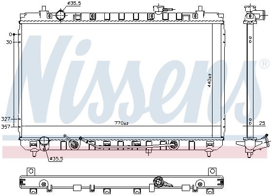 Buy Nissens 606105 at a low price in United Arab Emirates!