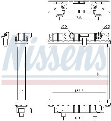 Buy Nissens 606644 at a low price in United Arab Emirates!