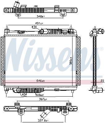 Buy Nissens 606662 at a low price in United Arab Emirates!