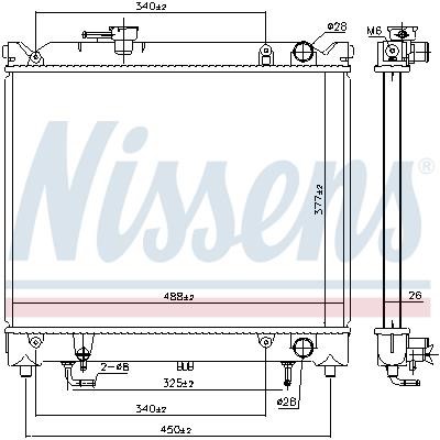 Buy Nissens 606692 at a low price in United Arab Emirates!