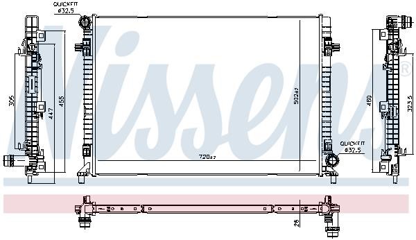Buy Nissens 606705 at a low price in United Arab Emirates!