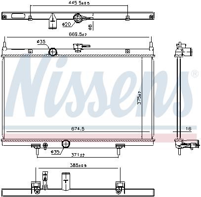 Buy Nissens 606768 at a low price in United Arab Emirates!