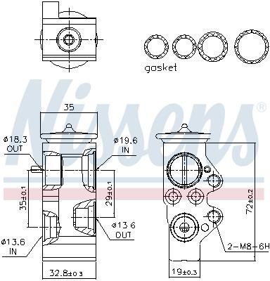 Buy Nissens 999313 at a low price in United Arab Emirates!