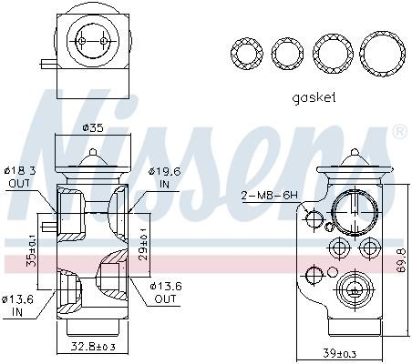 Buy Nissens 999320 at a low price in United Arab Emirates!
