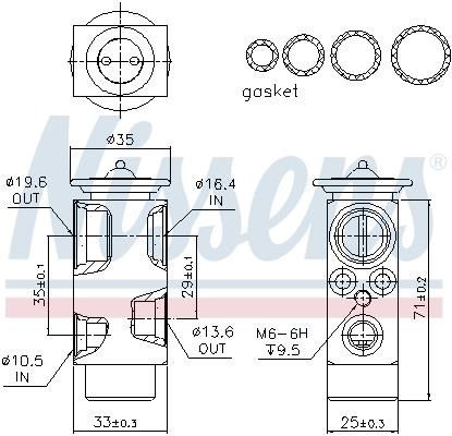 Buy Nissens 999325 at a low price in United Arab Emirates!