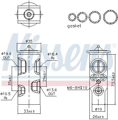 Buy Nissens 999350 at a low price in United Arab Emirates!