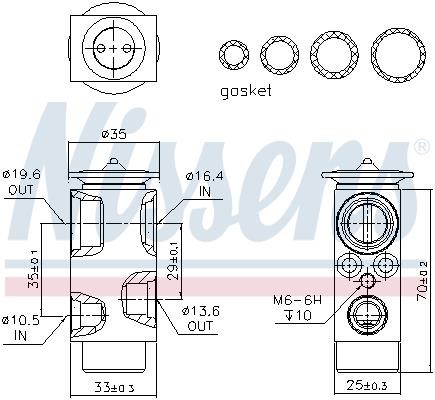 Buy Nissens 999352 at a low price in United Arab Emirates!