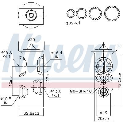 Buy Nissens 999355 at a low price in United Arab Emirates!