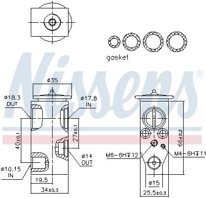 Buy Nissens 999366 at a low price in United Arab Emirates!