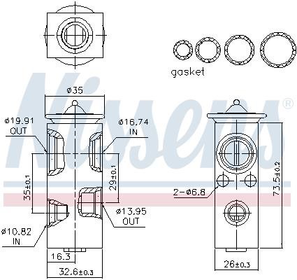 Buy Nissens 999368 at a low price in United Arab Emirates!