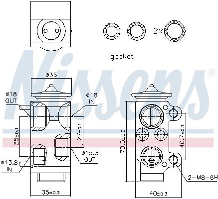 Buy Nissens 999221 at a low price in United Arab Emirates!