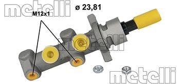 Metelli 05-0426 Brake Master Cylinder 050426
