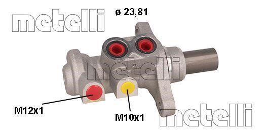 Metelli 05-0706 Brake Master Cylinder 050706
