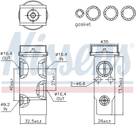 Buy Nissens 999260 at a low price in United Arab Emirates!